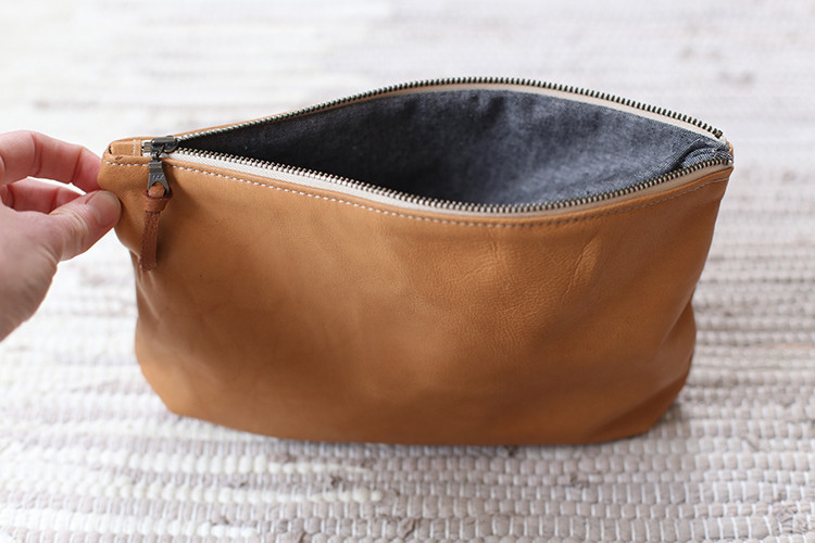 leather pouch - Noodlehead